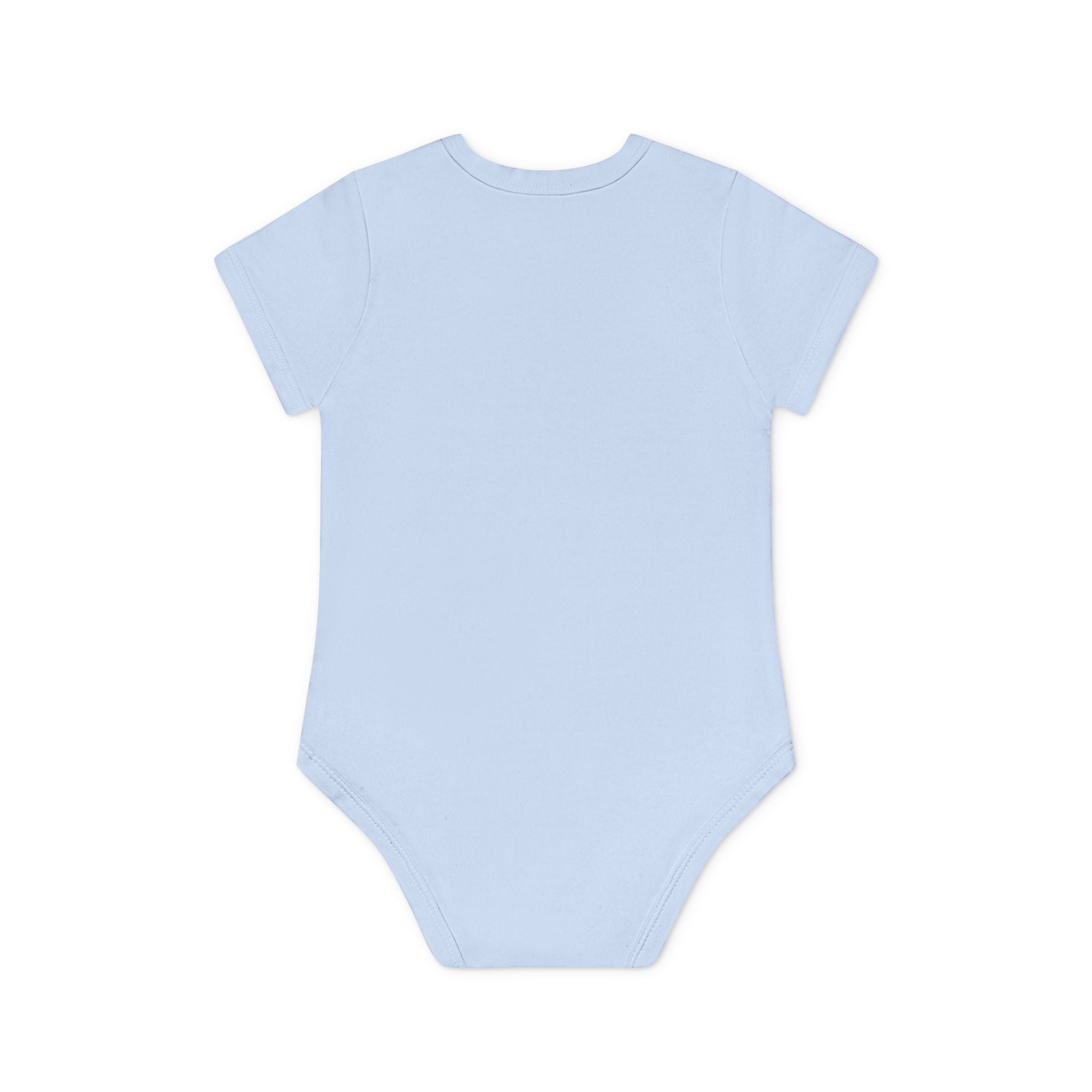 Cute Giraffe Baby Bodysuit - Organic Short Sleeve Onesie for Newborns