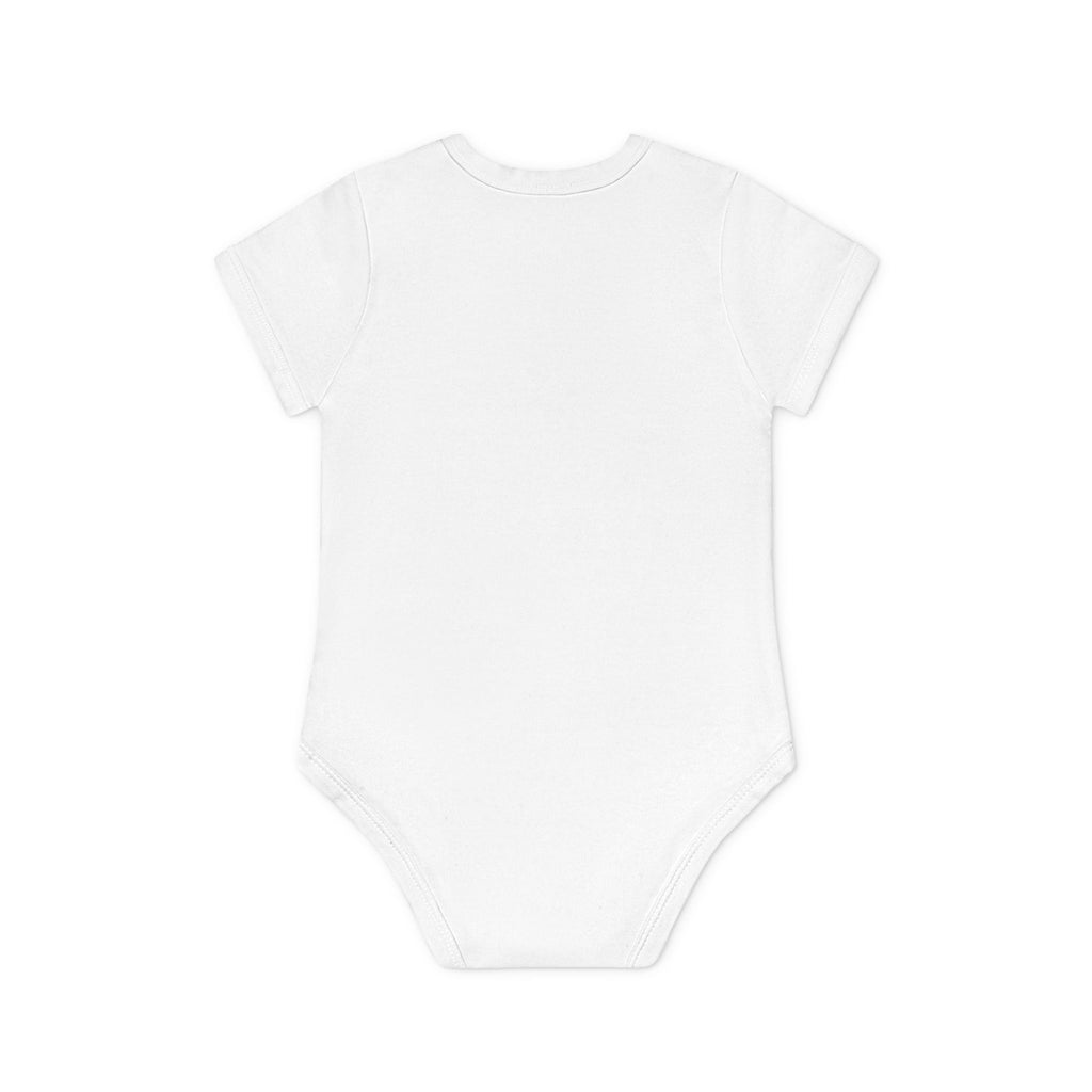 Cute Giraffe Baby Bodysuit - Organic Short Sleeve Onesie for Newborns