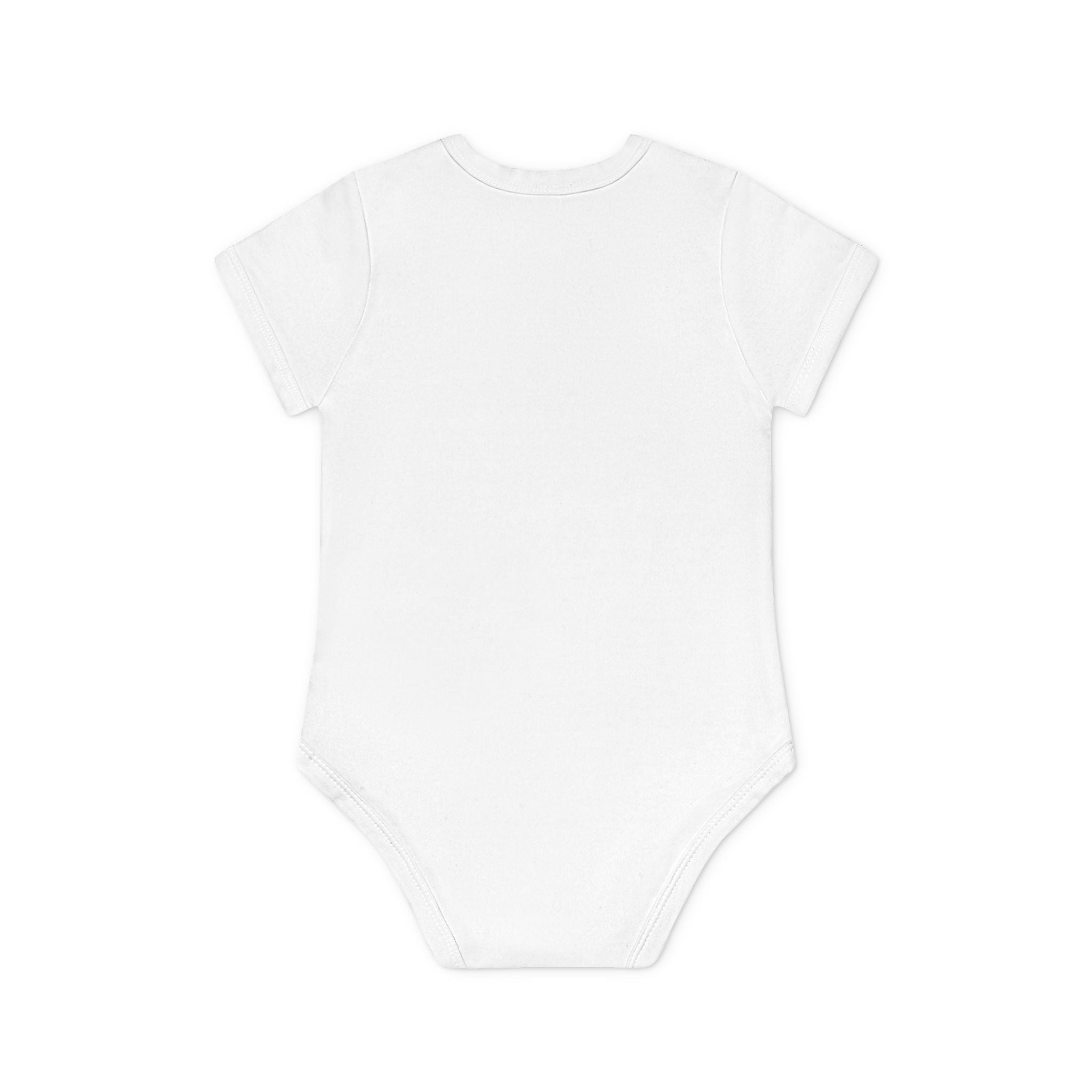 Cute Giraffe Baby Bodysuit - Organic Short Sleeve Onesie for Newborns